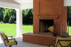 Perfect Classic Home Exterior Fireplace - Residential Renovation in Colorado Springs