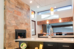 Modern Kitchen Light Fixtures - Bright Kitchen Renovation - Colorado Springs