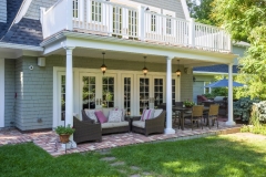 Dutch Colonial Inspired Backyard Design