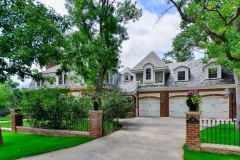 French Manor Home Three-Car Garage