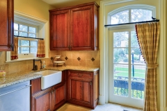 Traditional French Manor Sink & Full Length Window