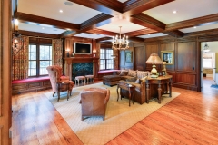 Traditional French Manor Living Room