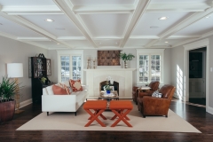 French Tudor Living Room Renovation in Colorado Springs