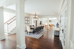 Living Room Renovation In A Charming French Tudor Renovated Home  in Colorado Springs