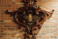 Golden Bee Detail - Broadmoor Commercial Remodel Colorado Springs