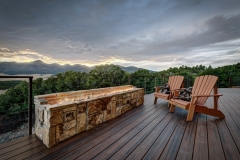 Beautiful Mountain Home Outdoor Deck Design - Front Range Mountain Home Colorado