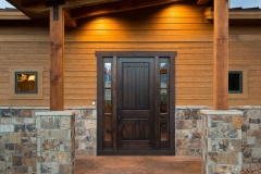 Mountain Home Entryway Installation - Colorado Mountain Home Design