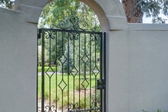 Entrance to Spanish Colonial Home